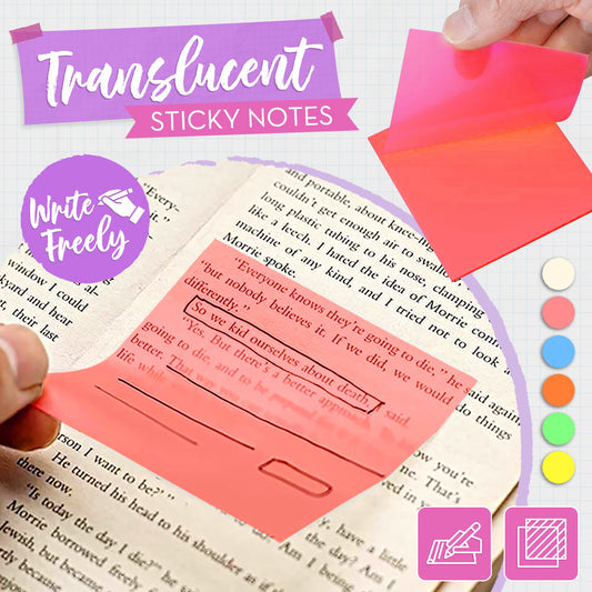 文房具屋さん大賞 Japan Translucent Sticky Notes